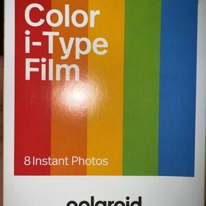 Color I-Type film 16 Instant photos